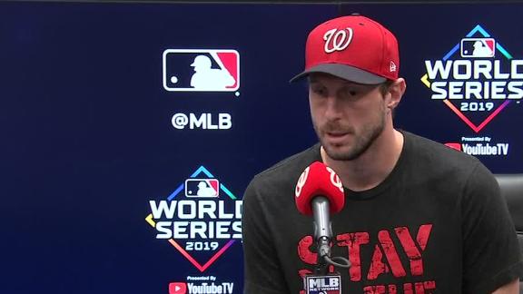 Max Scherzer injury: Nationals ace scratched for Game 5 with neck injury,  replaced by Joe Ross - DraftKings Network