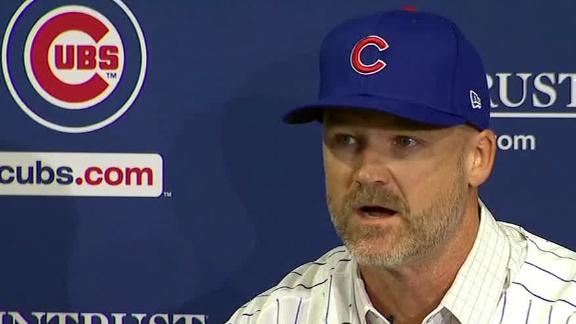 Chicago Cubs hire David Ross to replace Maddon as manager