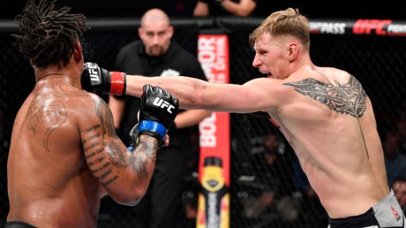 After a competitive loss to Alexander Volkov, where does Greg Hardy stand  in the UFC?