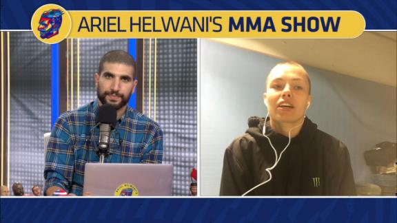 Emotional Namajunas has found the passion to fight again