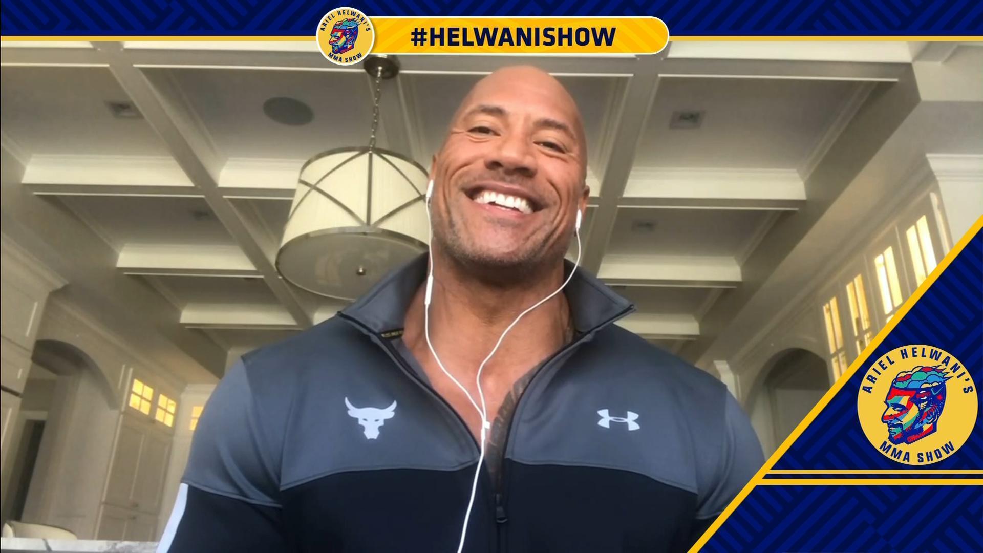 The Rock jokes he can take Stipe Miocic