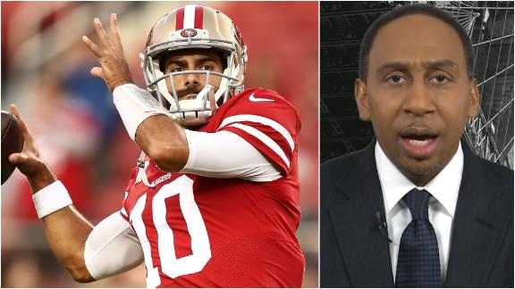 Stephen A.: Jimmy G is the 49ers' weak link