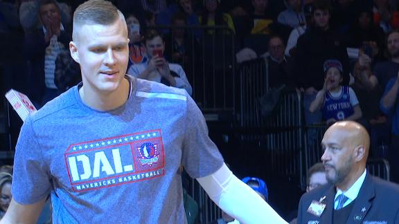 Knicks fans serenade Porzingis with boos in MSG return