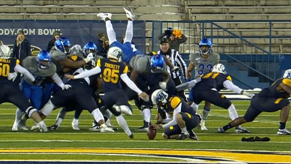 Kent State secures comeback win with last second FG