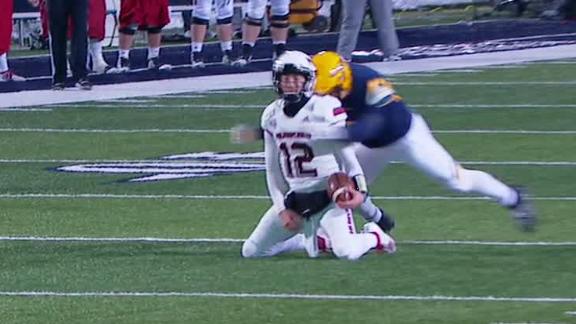 Toledo's Taylor ejected after brutal targeting hit