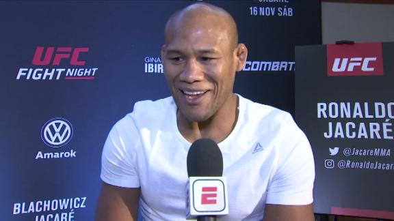 Jacare expects great challenge in light heavyweight debut vs. Błachowicz