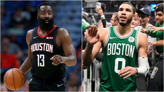 Celtics' success and Harden-Westbrook paring among things to like
