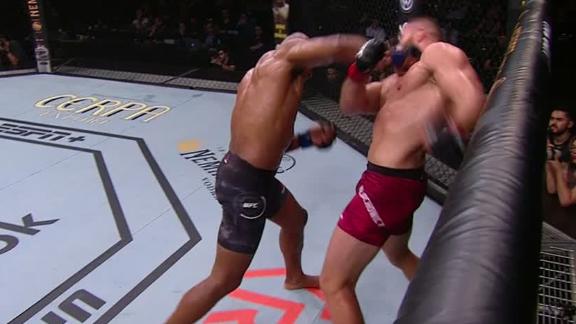 Souza, Blachowicz exchange strikes