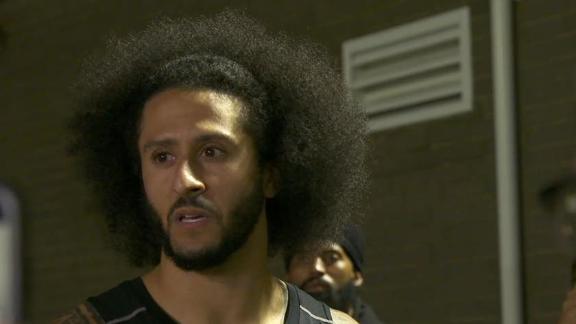 Colin Kaepernick after workout: 'I've been denied for three years'