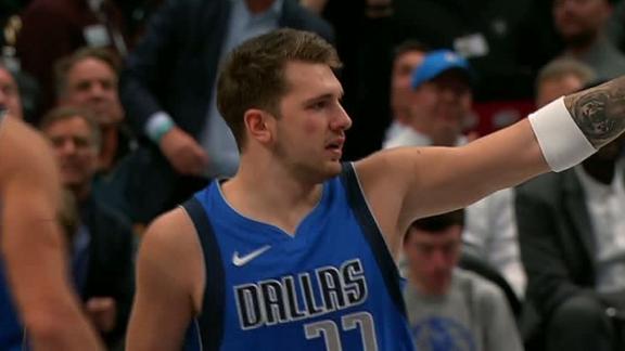 Luka drops 24 in first half
