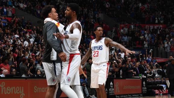 Paul George Again Comes Up Clutch For Clippers Against Former Team Abc7 Los Angeles