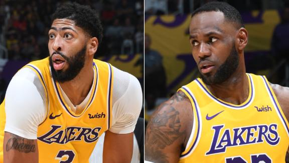 Davis shines, LeBron makes history in Lakers' win