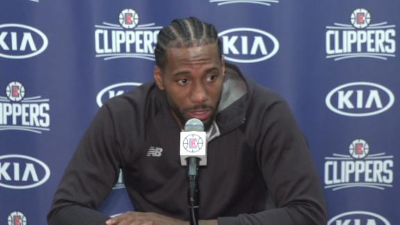 Kawhi gets literal on his poster