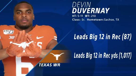Duvernay is a highly-rated wide receiver