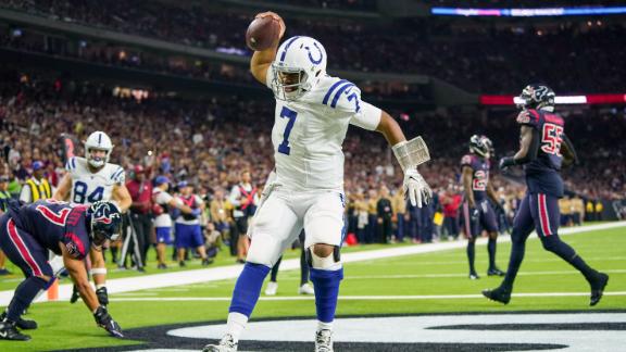 Brissett keeps it himself for 5-yard TD