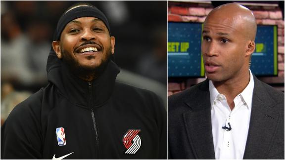 Jefferson: Carmelo wants to play past this year