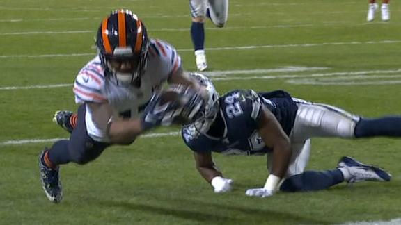 Trubisky tosses 14-yard TD to Miller