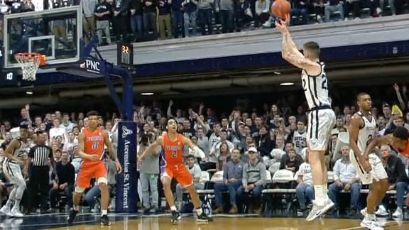 McDermott buries 3 at end of half for Butler