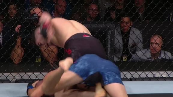 Solecki levels Wiman with ground-and-pound