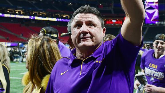 Orgeron: No. 1 seed didn't matter to us