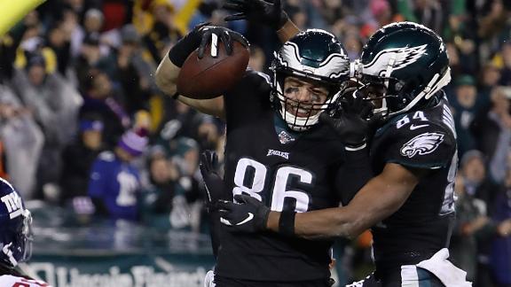 Eagles complete second-half comeback to beat Giants at home