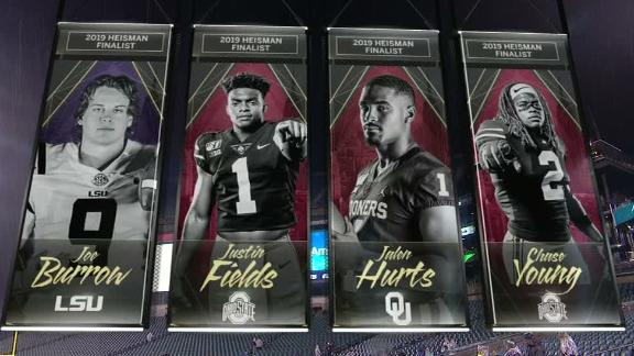 Burrow, Fields among Heisman finalists