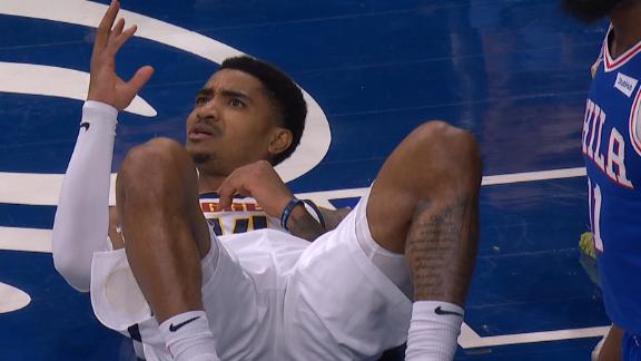 Harris drops in acrobatic and-1