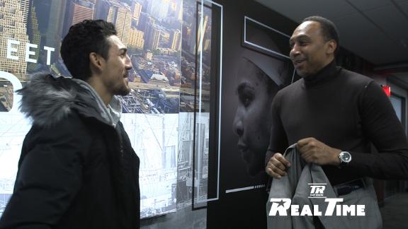 Crawford, Lopez arrive in NY