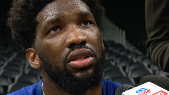 Embiid doesn't disagree with Barkley and Shaq's criticism