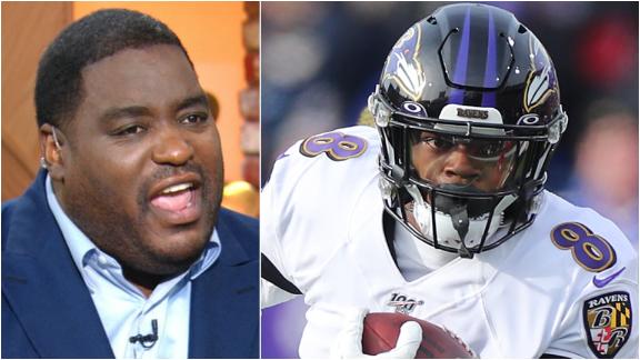 Woody: If Lamar Jackson runs, he is going to get hit