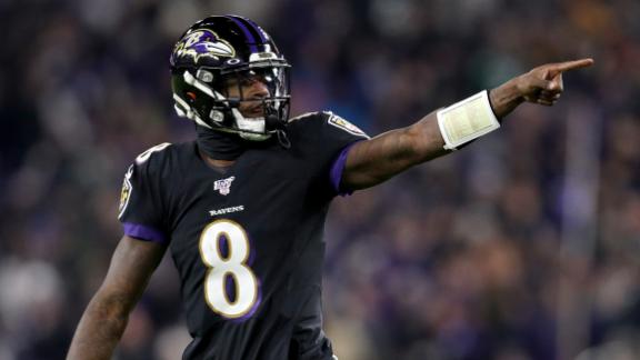 Jackson slices through Jets' pressure with TD pass