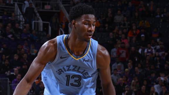 Jackson sets Grizzlies' franchise record with 26 in third
