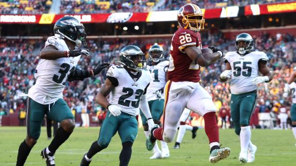Peterson ties Walter Payton with 110th rushing TD