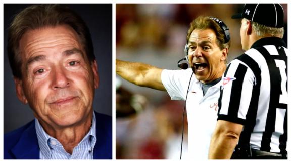 Saban's fiery football passion doesn't go unnoticed by his family