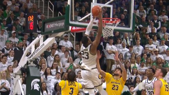 Msu sales basketball score
