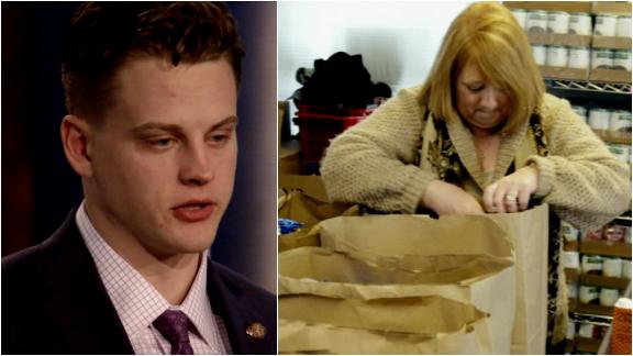 Joe Burrow Hunger Relief receives more than 800 donations amid