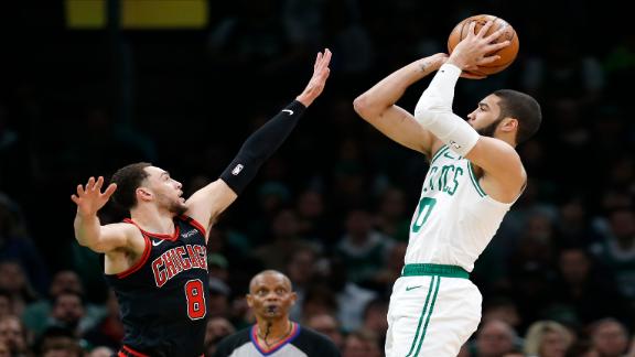 Tatum And Brown Lead Celtics To 113-101 Win Over Bulls - ABC7 Chicago