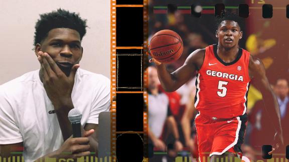 Georgia's Anthony Edwards Declares for 2020 NBA Draft; Potential