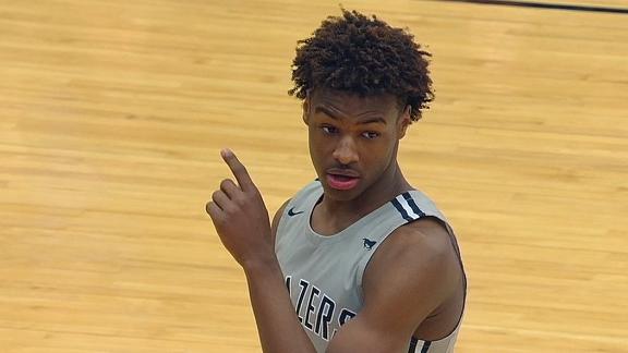 Bronny, Sierra Canyon roll past Dominican