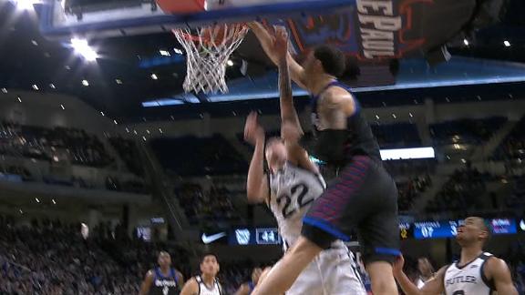Reed Scores 23 Points Depaul Upsets No 5 Butler 79 66 Abc7 Chicago