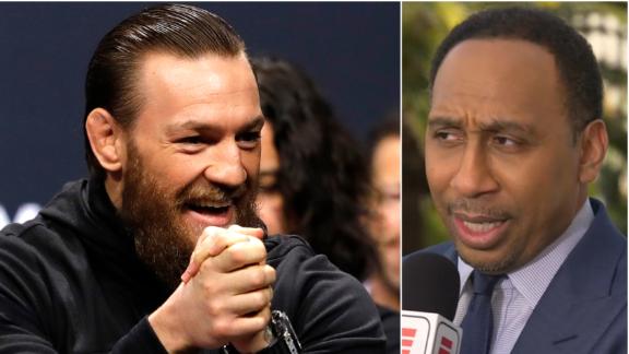 Stephen A. can see McGregor clipping Cerrone inside of 2 rounds