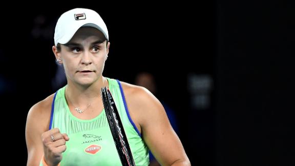 Barty party in full swing as Djokovic tested