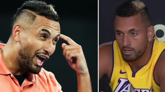 Kyrgios' profanity-laden press conference after Simon win