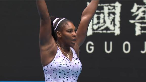 Serena fights back to take 2nd set