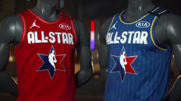 Chicago All-Star Weekend jerseys a tribute to 'L' train line - ESPN