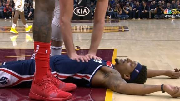 Love to the rescue after Beal is fouled
