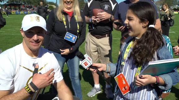 Dylan Schefter gets homework help from Pro Bowlers