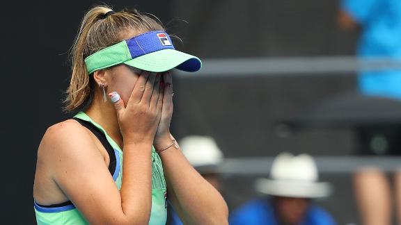 Kenin defeats Coco to reach 1st career Grand Slam QF