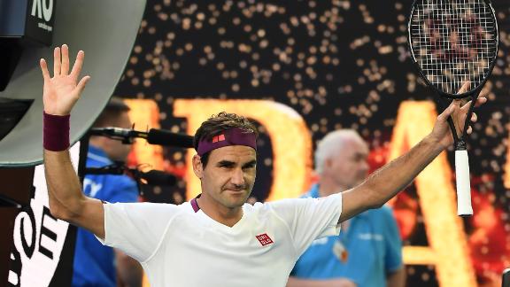 Federer saves seven match points, receives obscenity warning in bizarre match