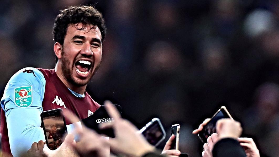 Injury time winner sends Aston Villa to Carabao Cup final
